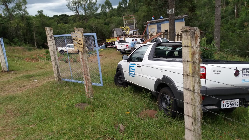 Equipes da Corsan e RGE trabalharam para restabelecer energia elétrica no Rio Ranchinho 