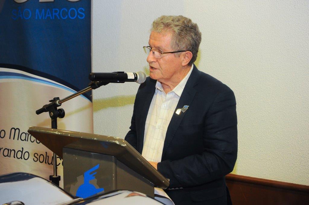 Durante pronunciamento, Dorival destacou responsabilidades da CIC (Foto: Studio Imagem)